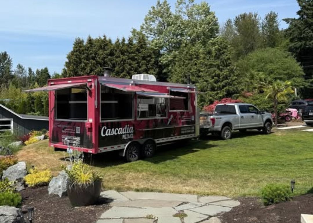 Cascadia wood fired pizza truck